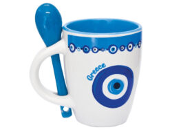 Klein koffiekopje mati met lepeltje