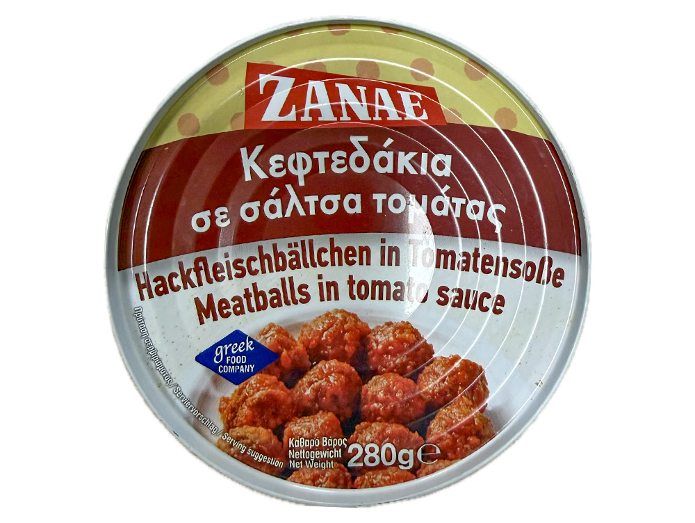 Zanae keftedakia 280 gr. Griekse gehaktballetjes
