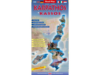 Landkaart Karpathos & Kassos