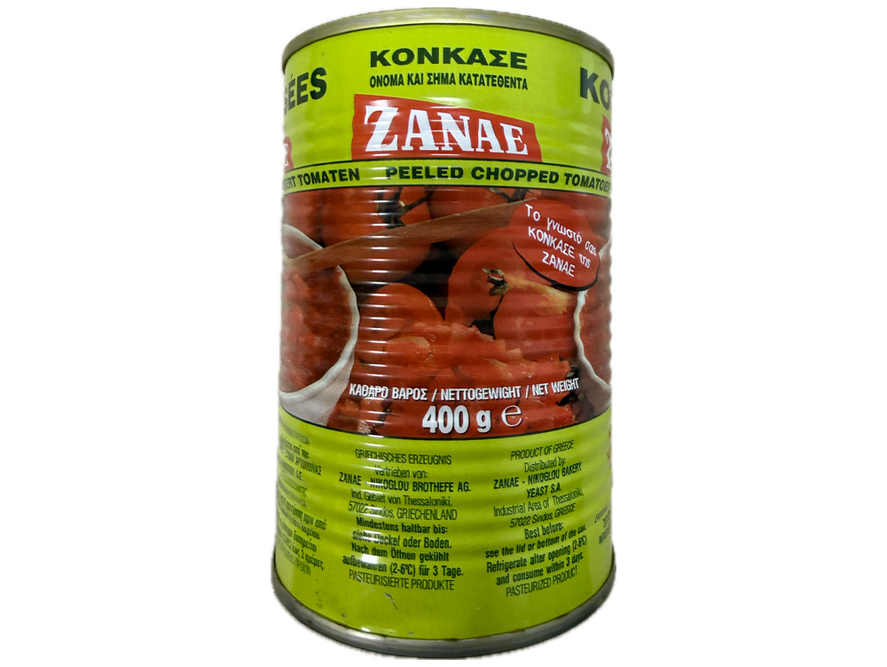 Zanae Griekse tomatenblokjes konkase
