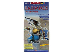 Landkaart wegenkaart Kalymnos & Telendos