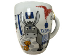 Grieks koffiekopje ezel