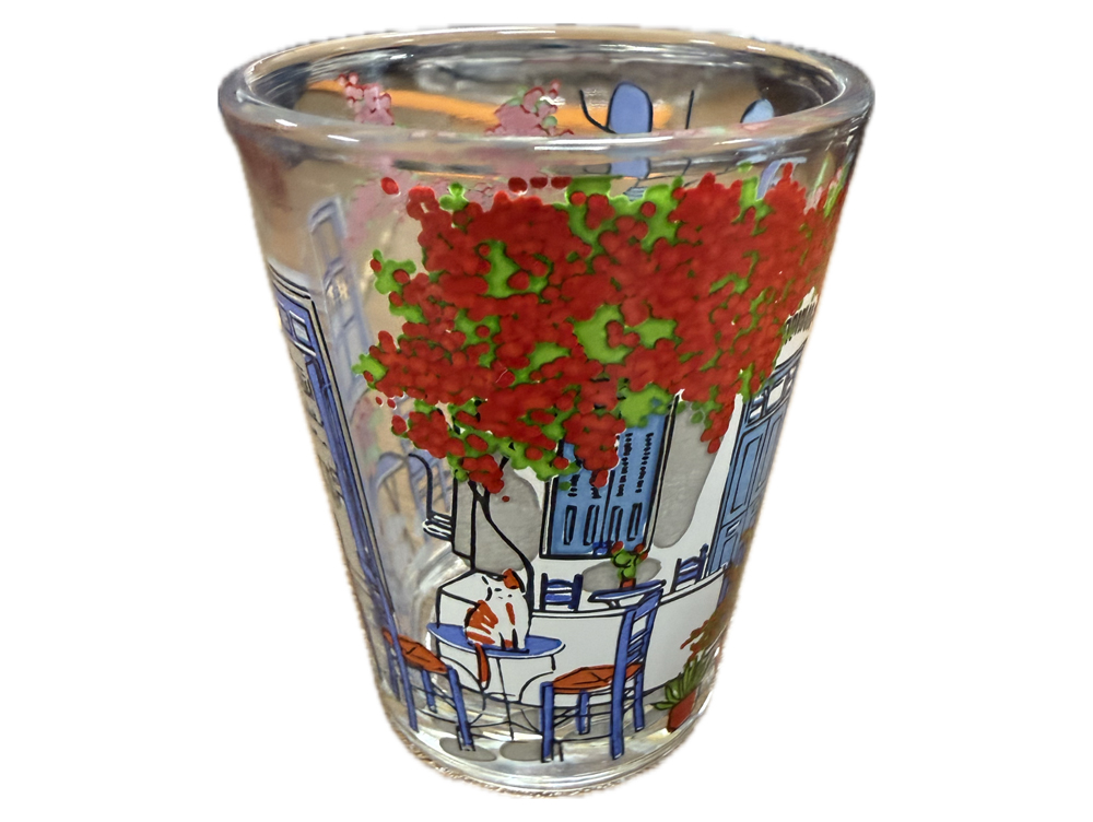 Ouzo glaasje Village