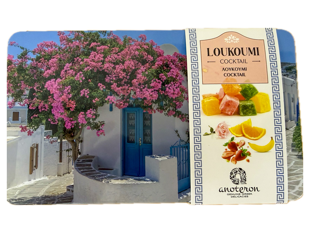 Loukoumi Cocktail in mooi bewaarblik