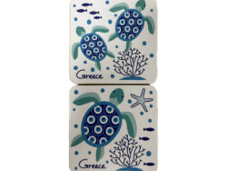 2 Griekse onderzetters Caretta