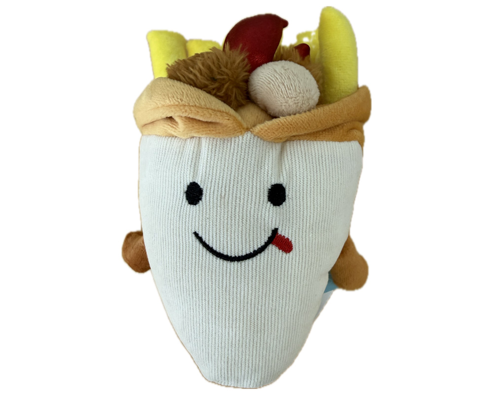 Pluche pita gyros knuffel