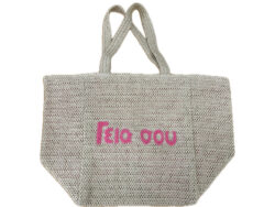 Grote tas gia sou Griekse roze letters