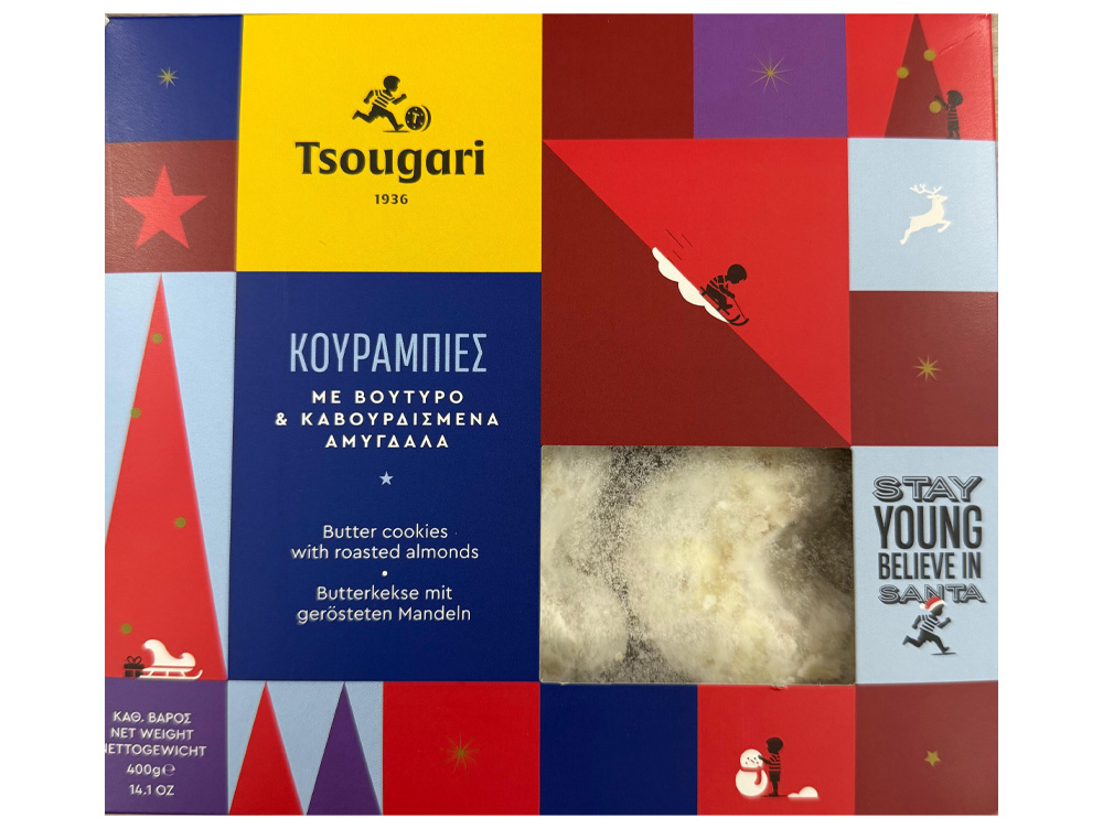 Kourabiedes Griekse koekjes Tsougari